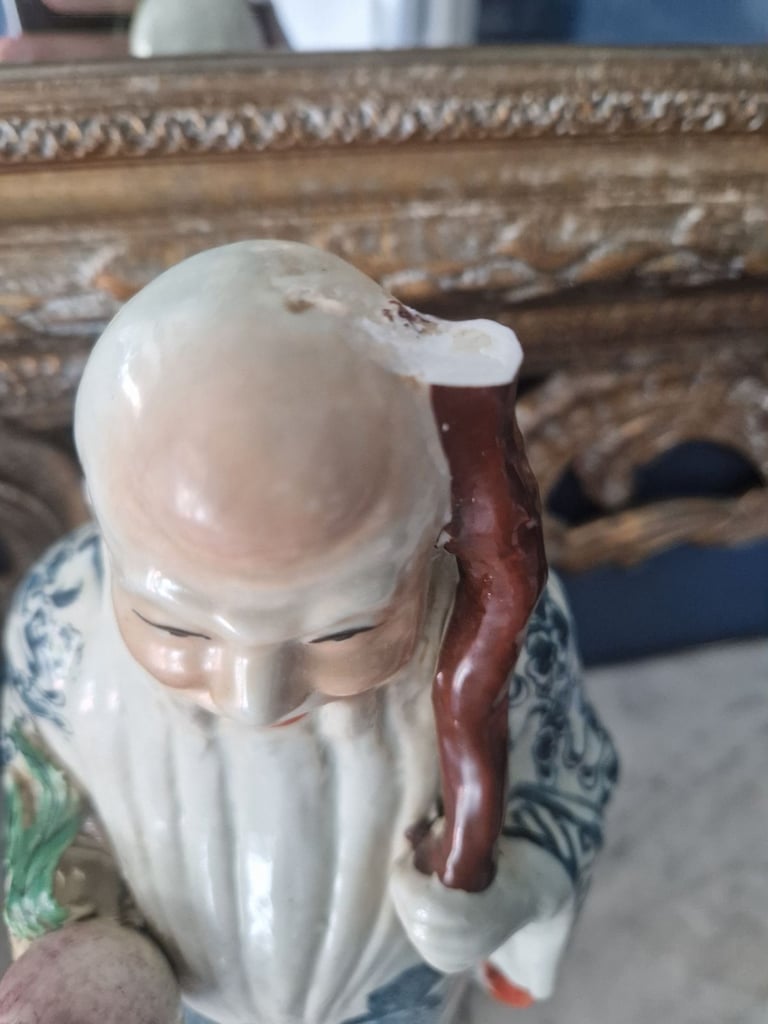 Antique Chinese Porcelain Figures 