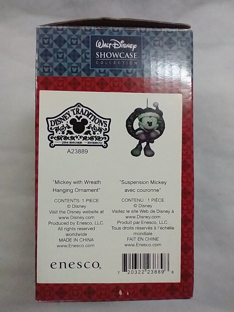 Disney  showcase Traditions Christmas tree ornaments 