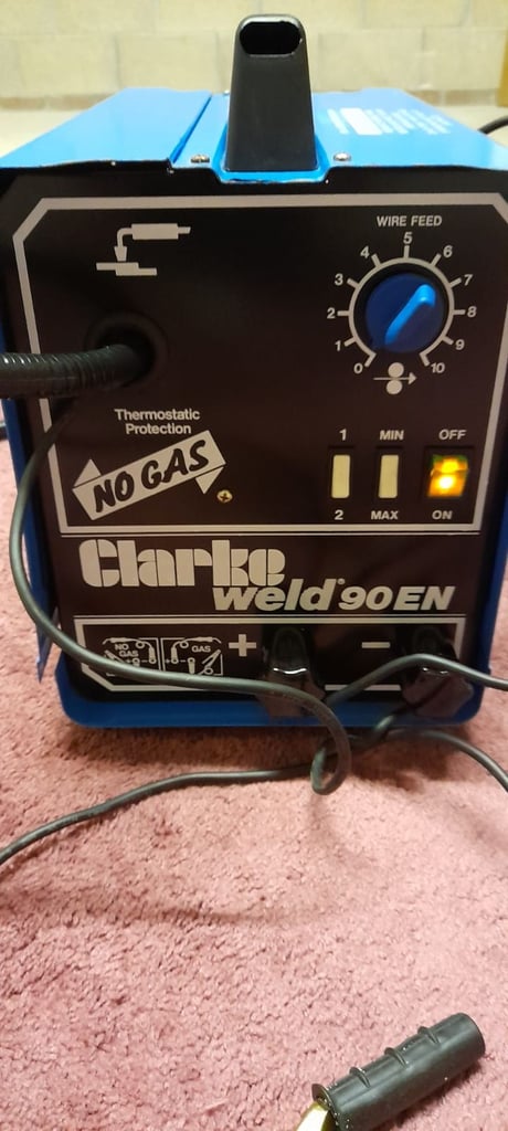 Clarke 90EN MIG Welder + Heatshields
