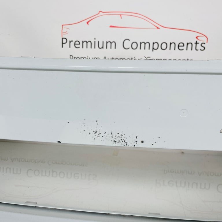 Skoda Octavia Front Bumper Genuine White Mk3 Se Face Lift 2017 - 2020 [ao62]