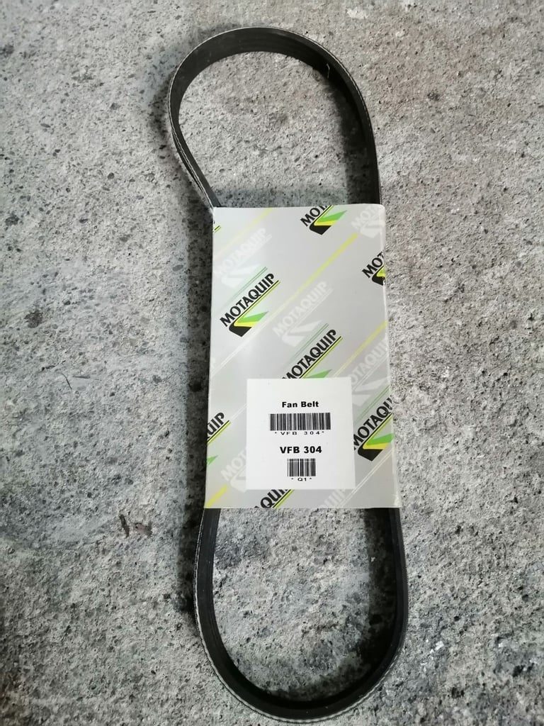 Motaquip Multi Ribbed Belt - Fan Belt 4 X 0837 A Vfb304