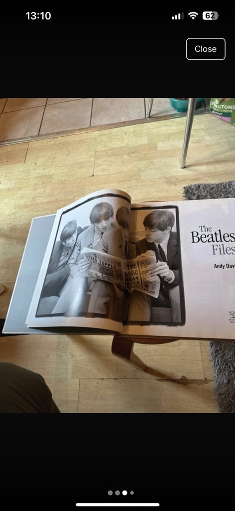 Large hardback book : The Beatles Files