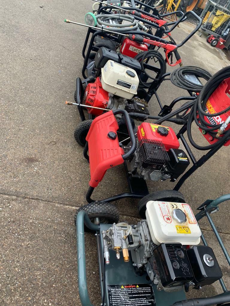 Petrol & Diesel power washers professional high pressure washers in