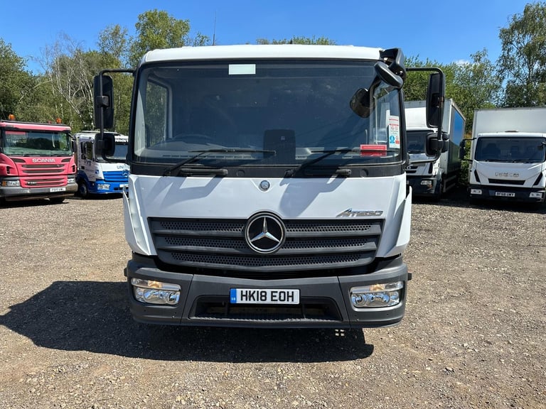 Mercedes-Benz Atego 818 2018 EURO 6 7.5 ton chassi cab Manaul 