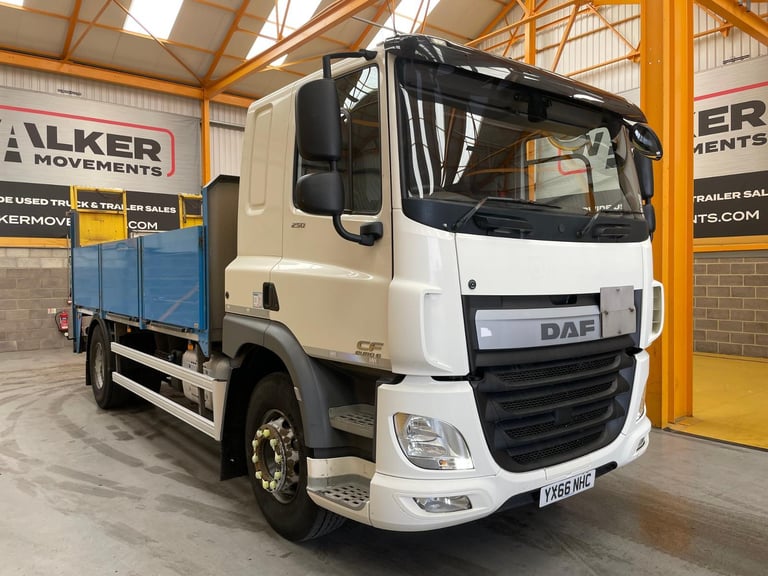 DAF CF250 *EURO 6*, 4X2 DROPSIDE FLATBED – 2016 – YX66 NHC