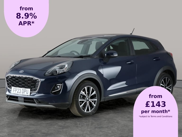 image for 2023 Ford Puma 1.0T EcoBoost MHEV Titanium SUV 5dr Petrol Hybrid Manual Euro 6 (s/s) (125  Suv Hy...