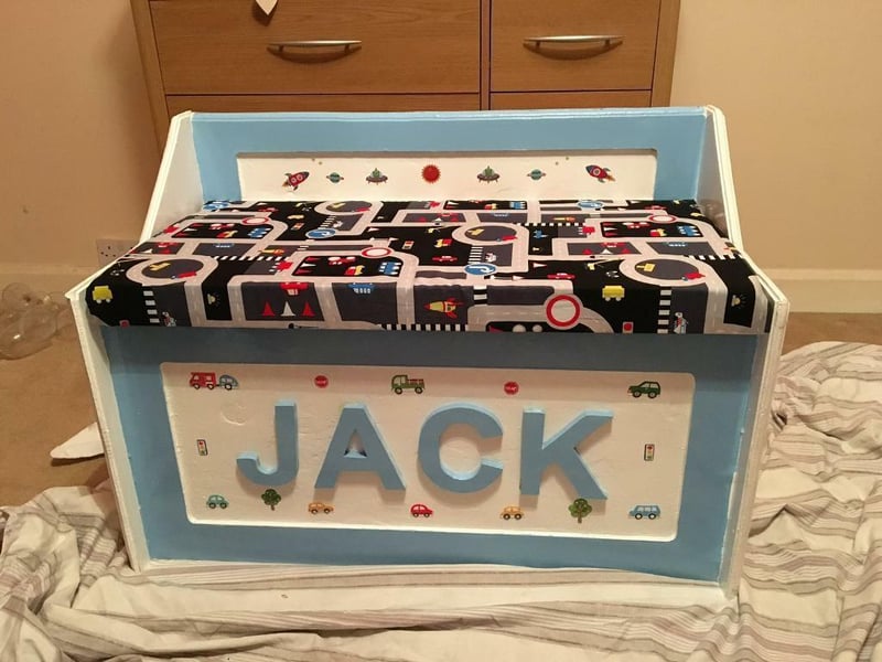 Personalised Toy Boxes for sale in UK 65 used Personalised Toy Boxes