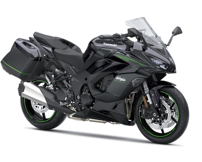 NEW MOTORCYCLE 2025 Kawasaki Ninja 1100 SX Black Gray FREE TOURER PACK