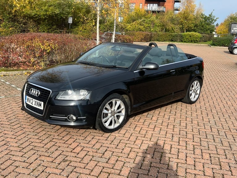 2012 Audi A3 1.6 TDI Sport 2dr CONVERTIBLE Diesel Manual