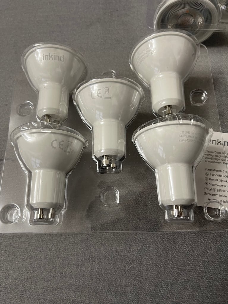 10 LED warm white 