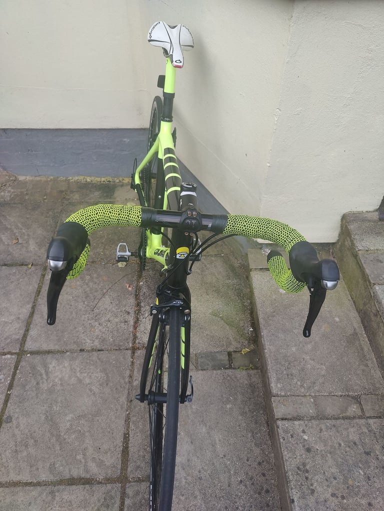 Custom built full carbon road bike