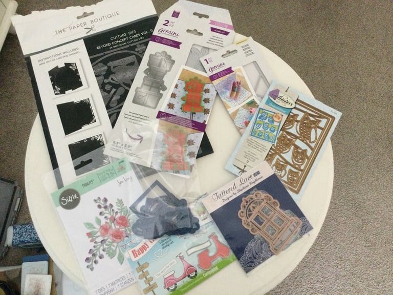 Die cutting machines and accessories.