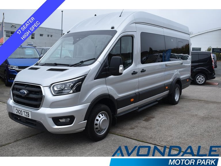 2020 Ford Transit 460 EcoBlue Limited 17 SEATS SAT NAV REVERSE CAMERA 2.0 5dr Minibus Manual  Min...