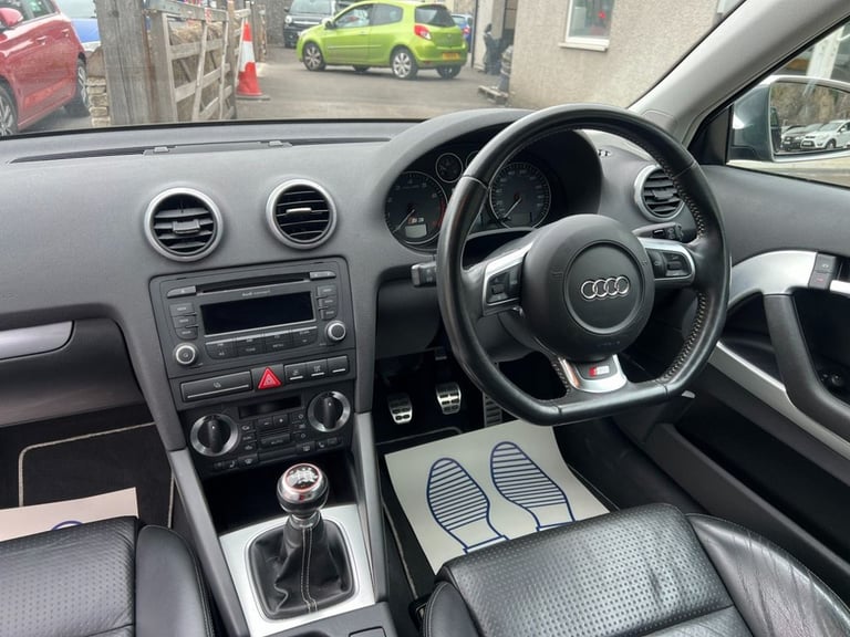 2008 08 AUDI S3 2.0 TFSI HATCHBACK 3DR PETROL MANUAL QUATTRO (217 G/KM, 261 BHP)