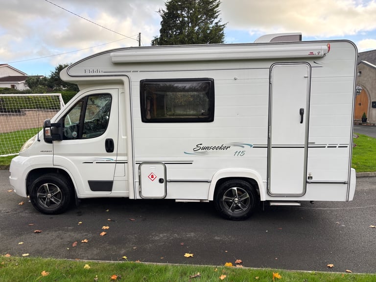 Elddis Sunseeker 115 Coachbuilt Motorhome. 2 Berth. 2009 Peugeot 2.2 Diesel. A/C