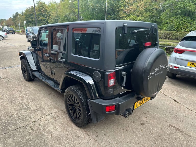 2013 Jeep Wrangler 2.8 Wrangler Sahara Unlimited CRD 197 Auto 4WD 4dr SUV Diesel Automatic