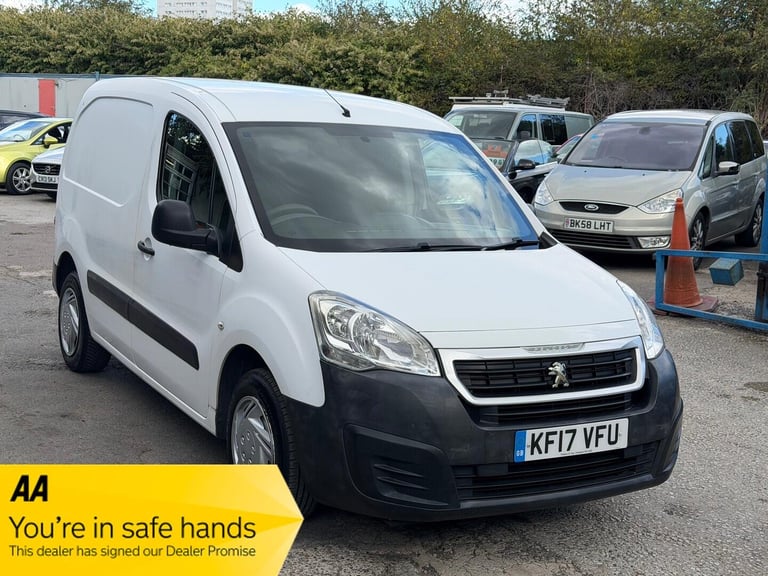 image for 2017 Peugeot Partner 1.6 BlueHDi 850 S L1 (s/s) 4dr PANEL VAN Diesel Manual