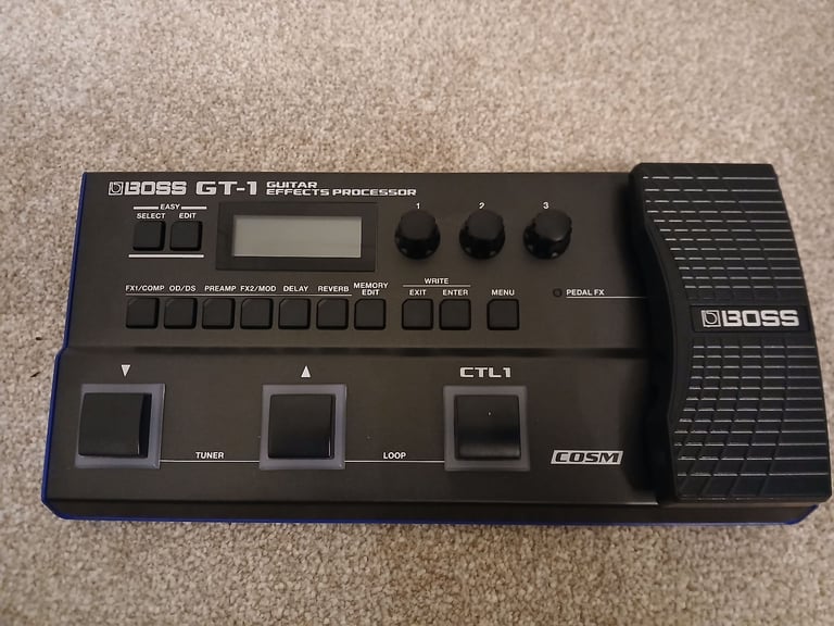 Boss GT-1 Guitar Effects Processor Multi-FX Pedal