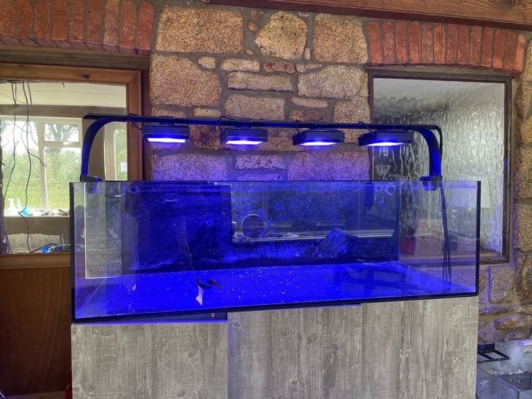 Ecotech Radion XR15 pro gen 4 aquarium lights with diffusers x 4