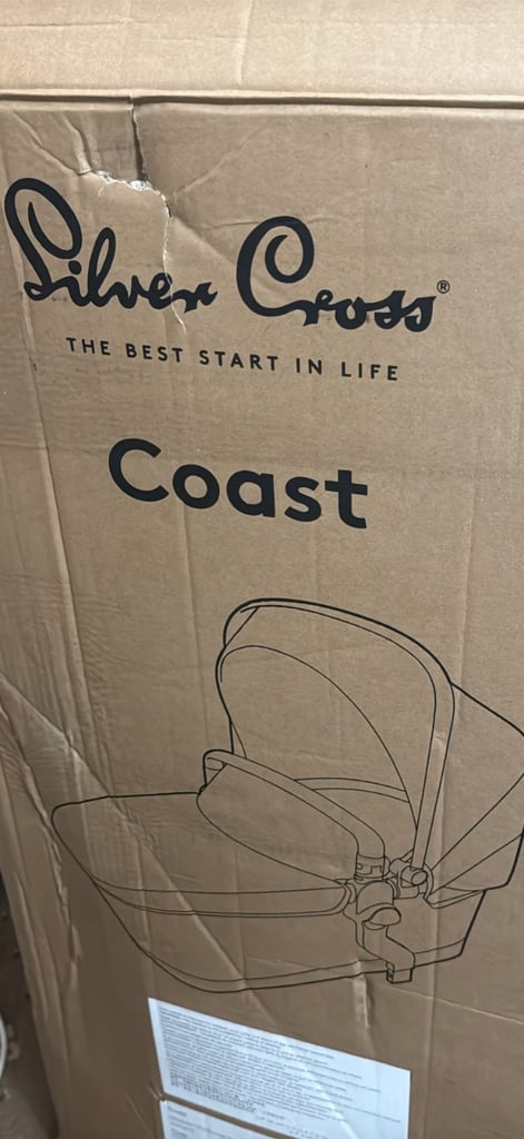 Silver cross baby carrycot