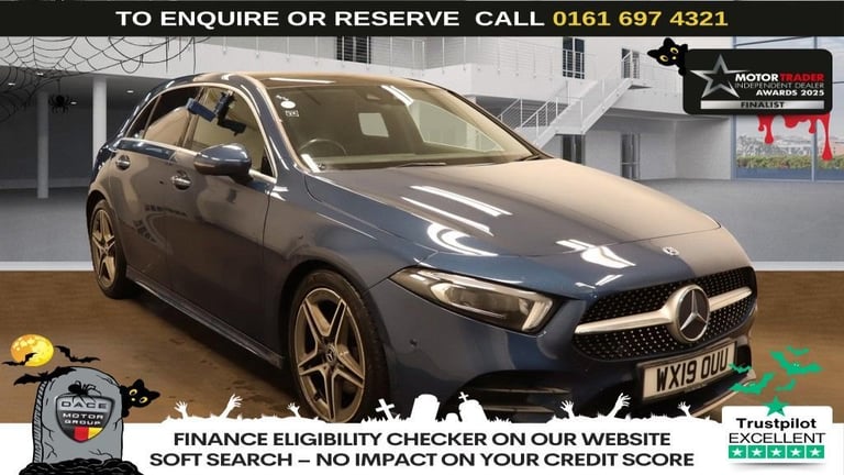 2019 Mercedes-Benz A-Class 1.5 A180d AMG Line (Premium Plus) Hatchback 5dr Diesel 7G-DCT Euro 6 (...