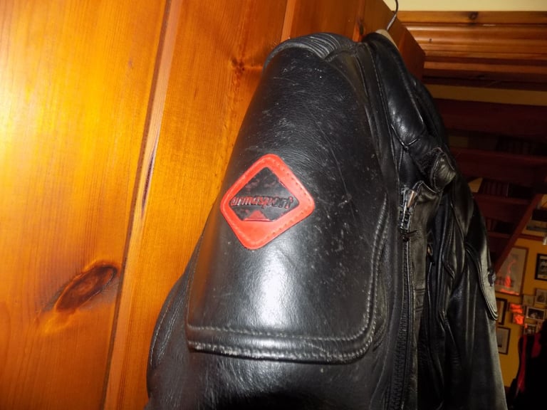 LEATHER BIKER JACKET 