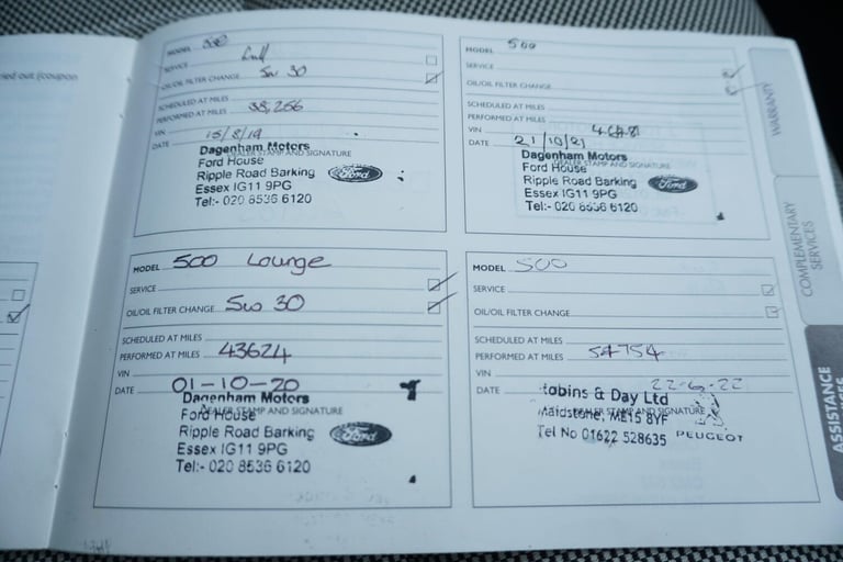 2012 Fiat 500 1.2 Lounge Euro 4 3dr HATCHBACK Petrol Manual