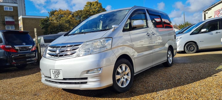 TOYOTA ALPHARD 2 BERTH CAMPERVAN WITH ROCK & ROLL BED & FRIDGE