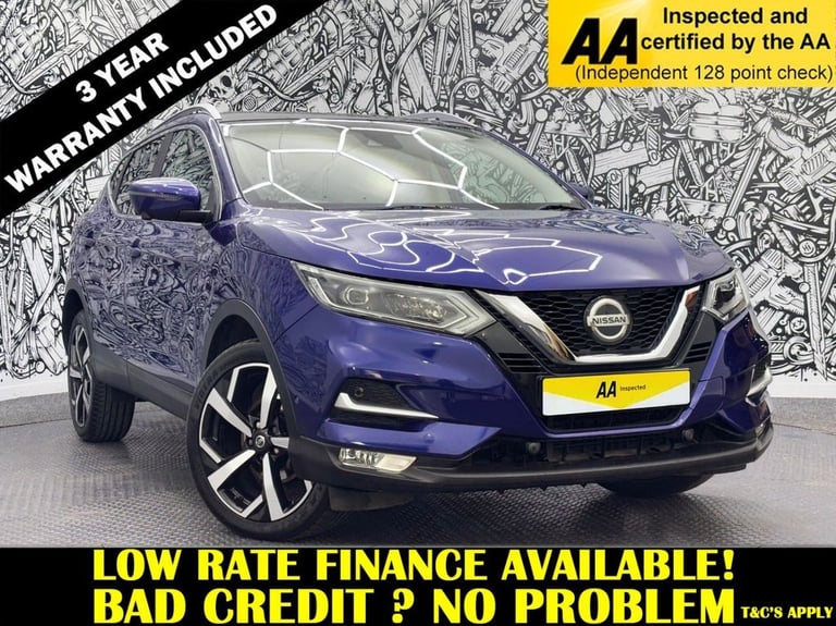 2020 Nissan Qashqai 1.3 DIG-T Tekna SUV 5dr Petrol Manual Euro 6 (s/s) (160 ps) HATCHBACK Petrol ...