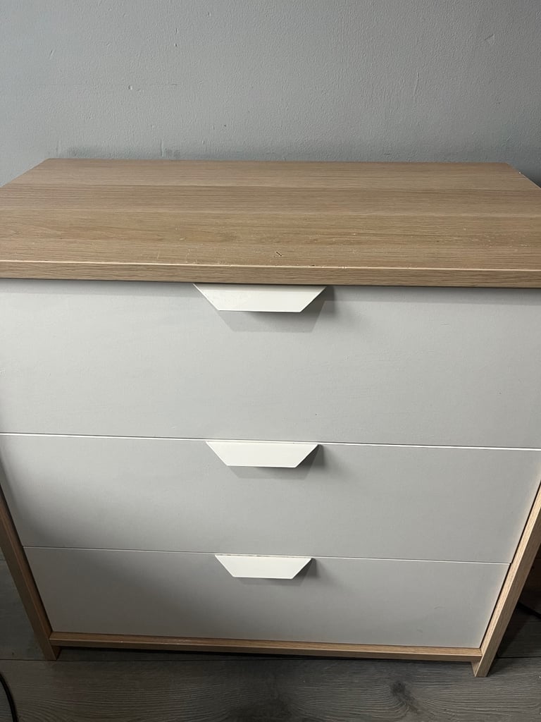 image for 3 drawer chest 
