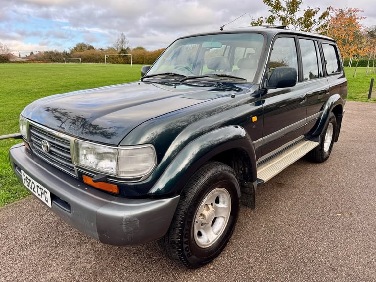 TOYOYA LAND CRUISER AMAZON VX 4.5 24 VALVE PETROL 4X4 1996 [P] GREEN
