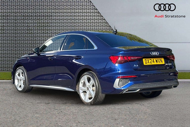 2024 Audi A3 35 TFSI S Line 4dr S Tronic Saloon Petrol Automatic