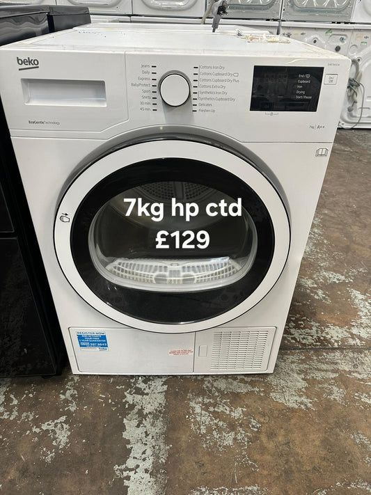image for Beko 7kg condenser tumble dryer 🌟 Free Delivery 🌟 120 Days Warranty 🌟 