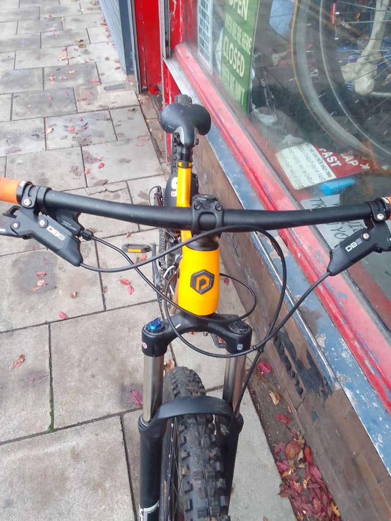 Polygon full suspension mountain bike 