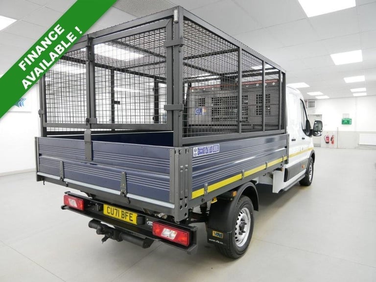 71 FORD TRANSIT 350 RWD 2.0 EBL 130 BHP L3 LONG UTILITY CAB CAGED TIPPER