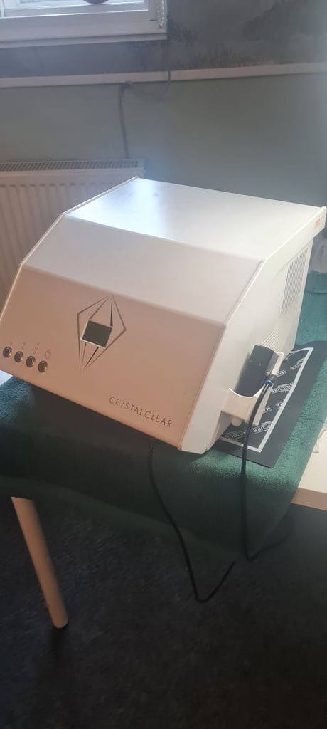 Crystal Clear microdermabrasion machine