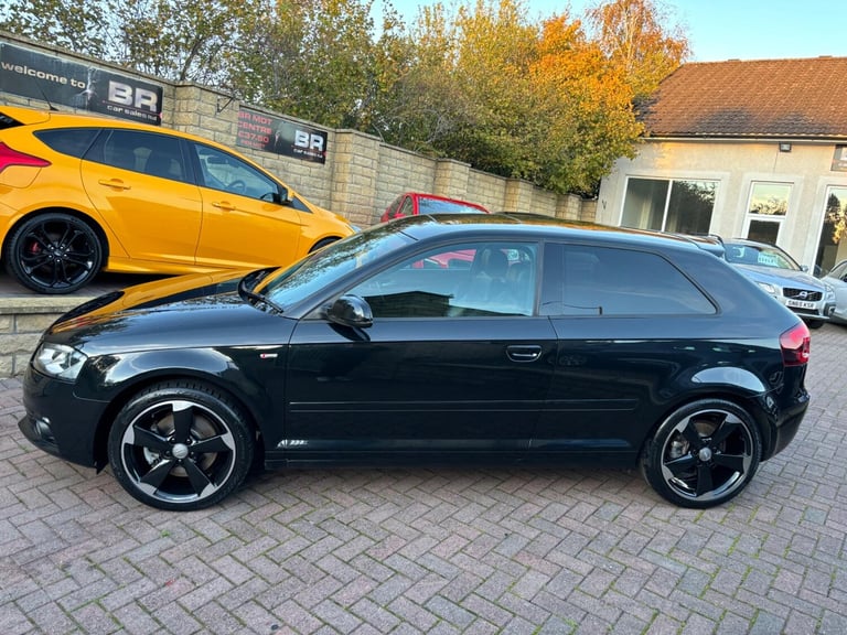  Audi A3 2.0 TFSI Black Edition S Tronic quattro Euro 5 3dr Petrol Automatic