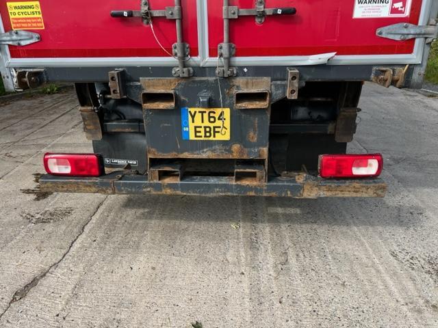 2014 64 DAF CF 290 Euro 6 6x2 26ft curtainsider with mounty moffet kit