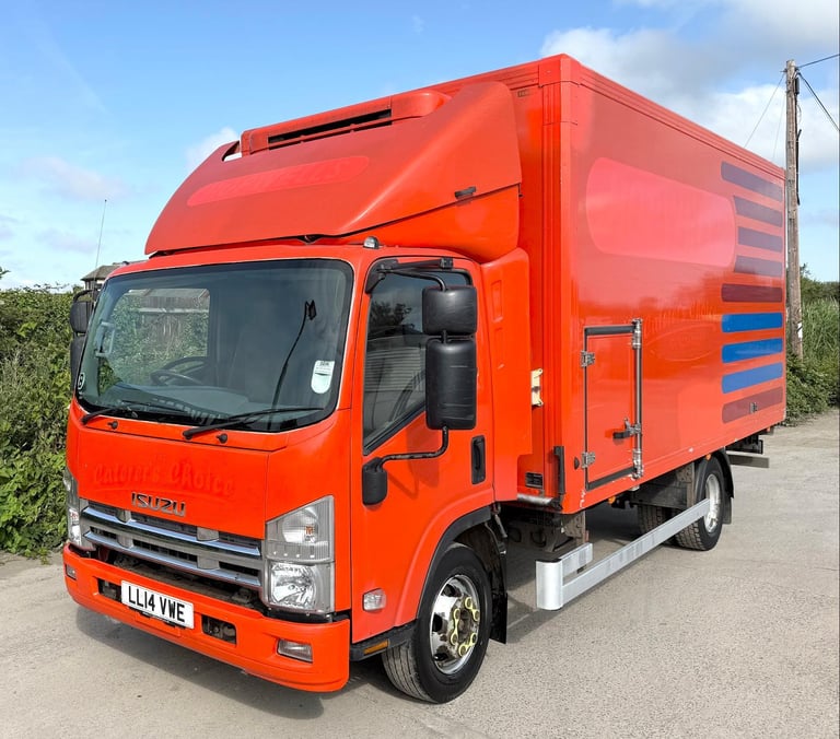 2014 ISUZU FORWARD N75.190 FRIDGE FREEZER TRIPLE BARN DOORS !!ULEZ!! 316000 MILE