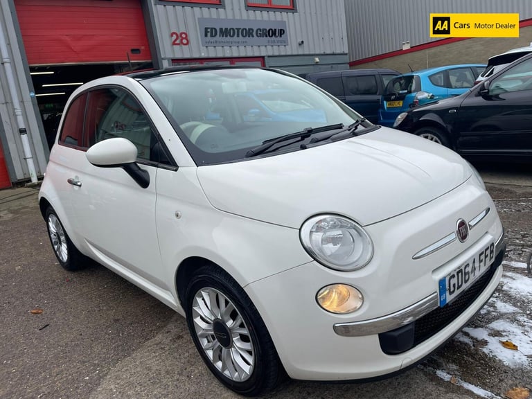 2015 Fiat 500 1.2 Lounge 3dr [Start Stop] HATCHBACK PETROL Manual