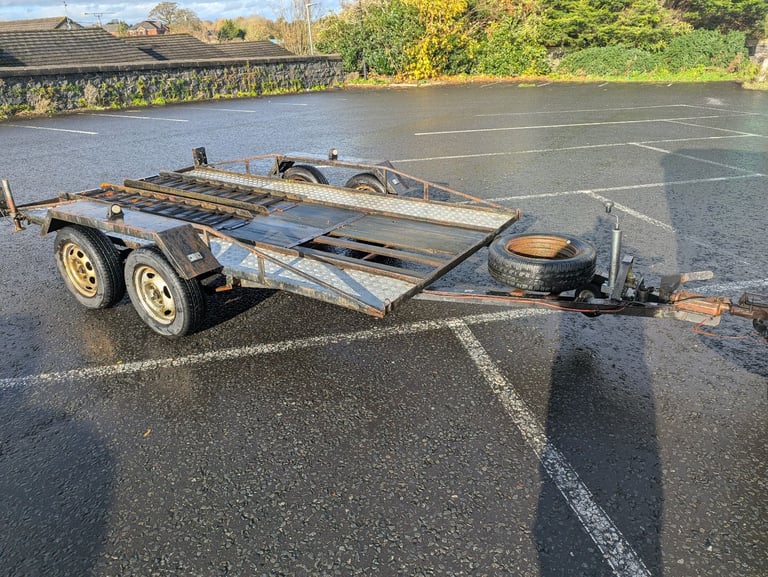 Car transporter trailer (race, track, vintage)