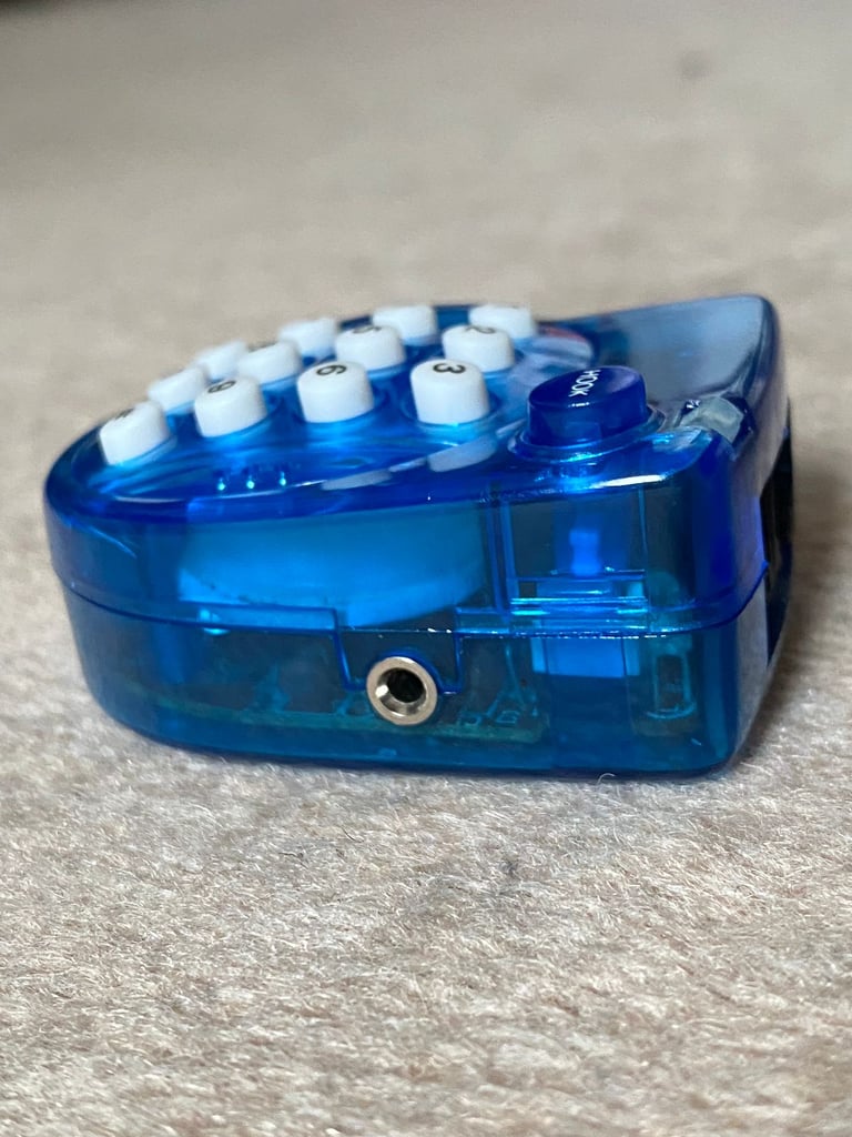 Super Mini Small Home Corded Landline Handsfree Telephone with Earphone