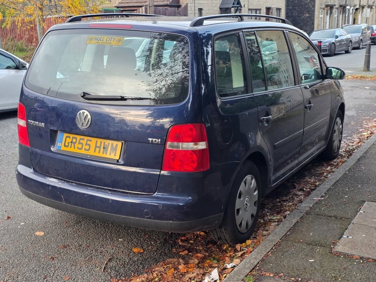 2005 Volkswagen Touran 1.9 TDI PD S 5dr [7 Seat] MPV Diesel Manual