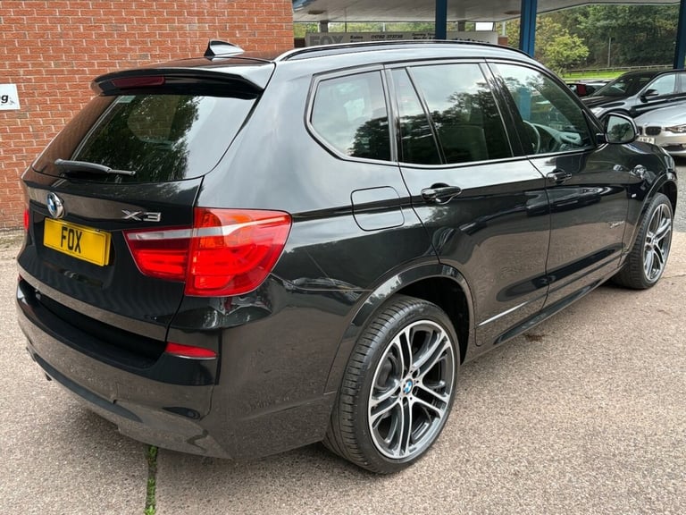 2017 17 BMW X3 2.0 20D M SPORT SUV 5DR DIESEL AUTO XDRIVE EURO 6 (S/S) (190 PS) 