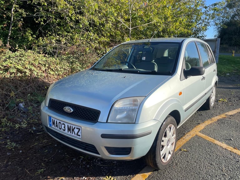 FORD FUSION 1.6 PETROL 03 REG GREEN 5 DOOR MOT MARCH 3RD 2026 LOW INSURANCE 40+MPG