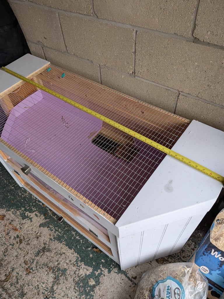 Indoor guinea pig hutch