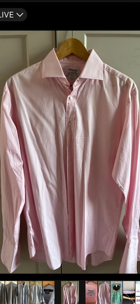 8 Designer shirts size L in perfect condition 
