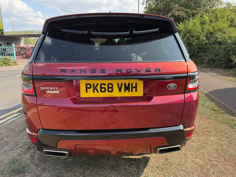 2018 Land Rover Range Rover Sport 3.0 SDV6 Autobiography Dynamic 5dr Auto SPECTRAL RACING RED 1 O...