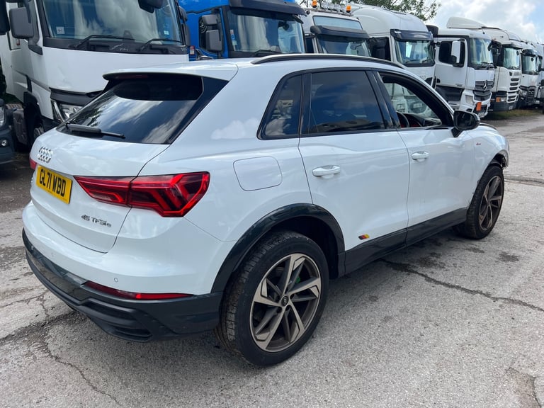 2022 71 AUDI Q3 S LINE BLACK EDITION S TRONIC HYBRID ELECTRIC DAMAGED SALVAGE