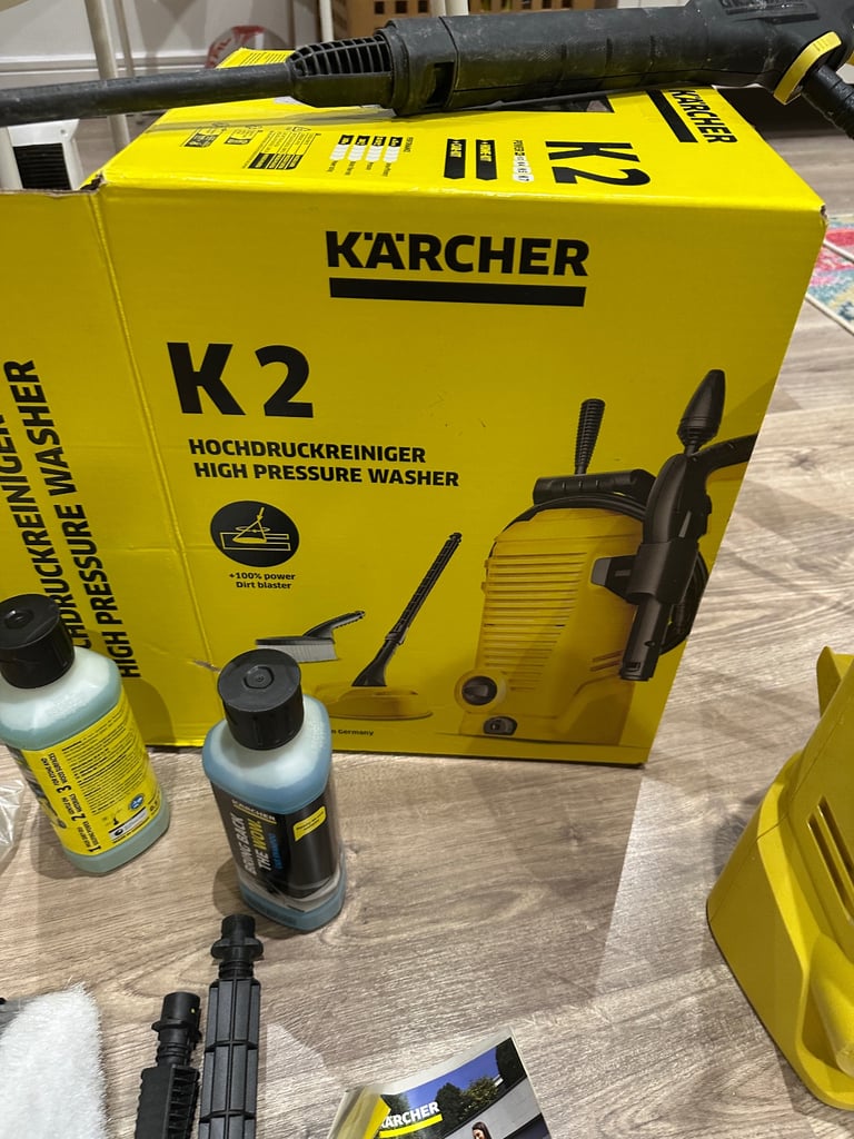 Kärcher K2 High Pressure Washer – Full Set with Accessories